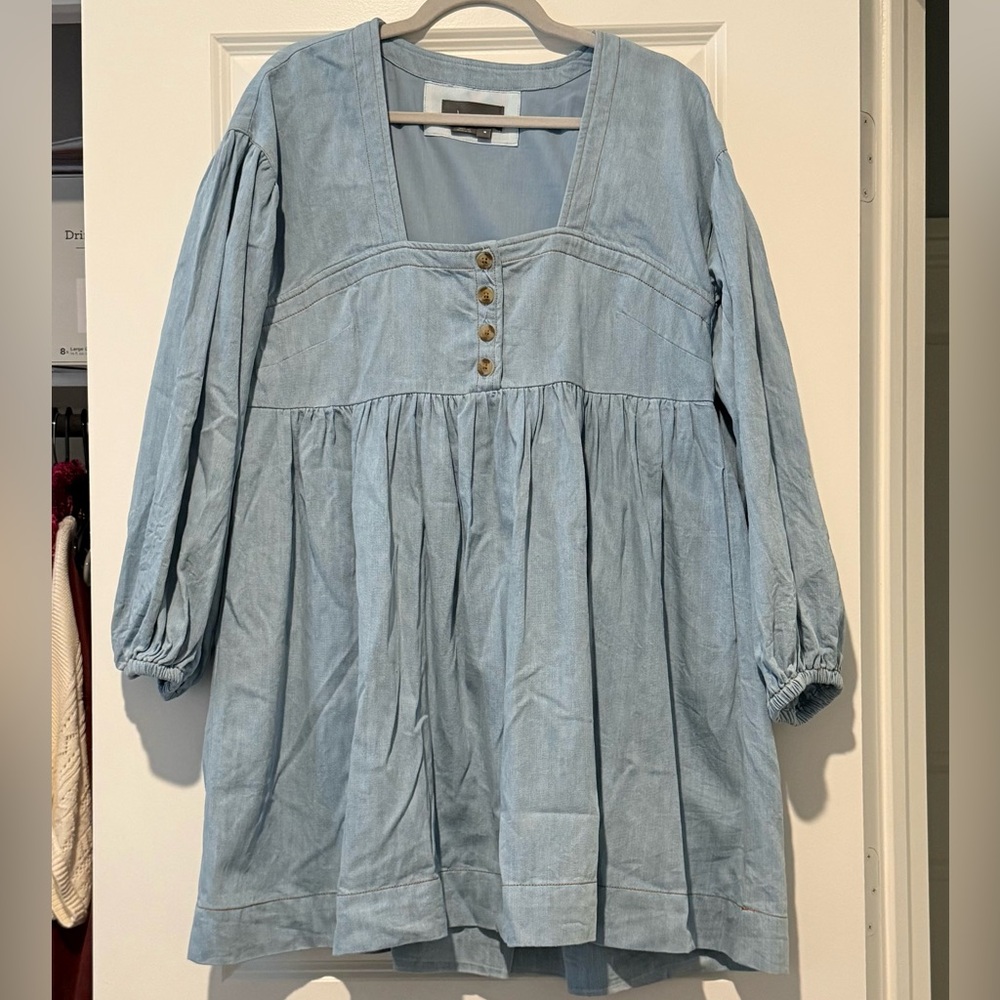 Anthropologie Denim Dress